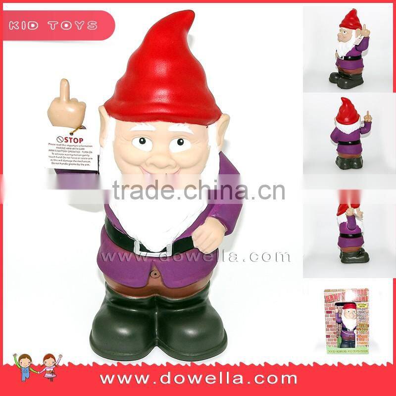 Motion Activated talking Gnome , Speaking toy ,3D figurine with voice