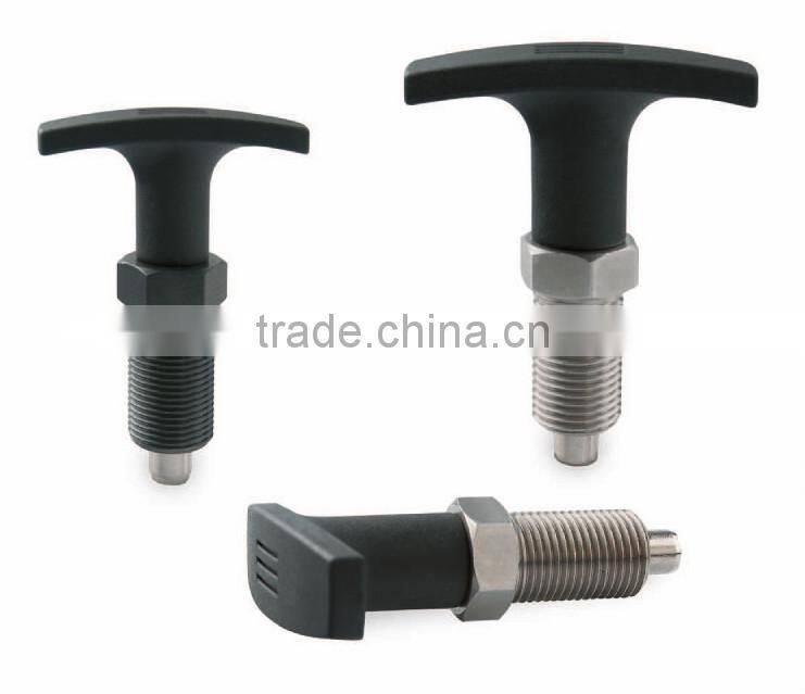 Steel Index Plunger with stop BK29.0003