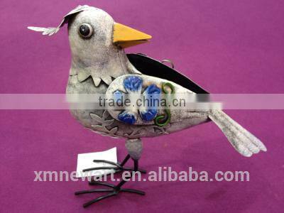 cheap beautiful garden decorative metal birds