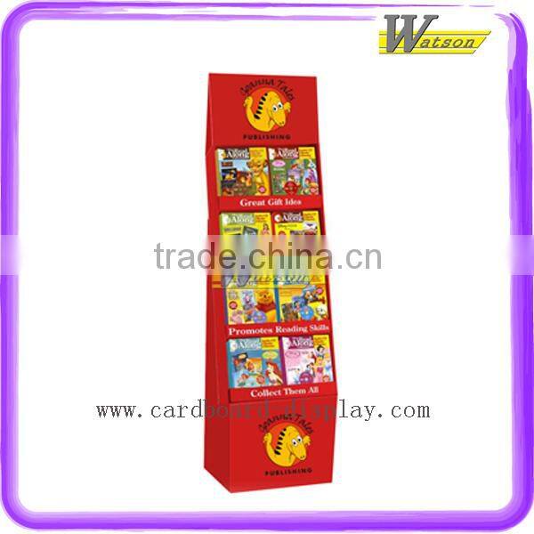 Supermarket Promotion Dump Bin Stand Cardboard Magazine Display