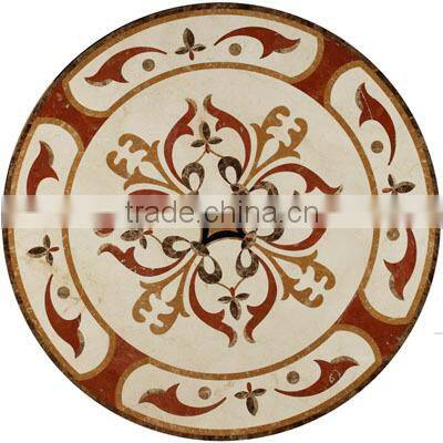 Marble water jet, water jet marble medallion