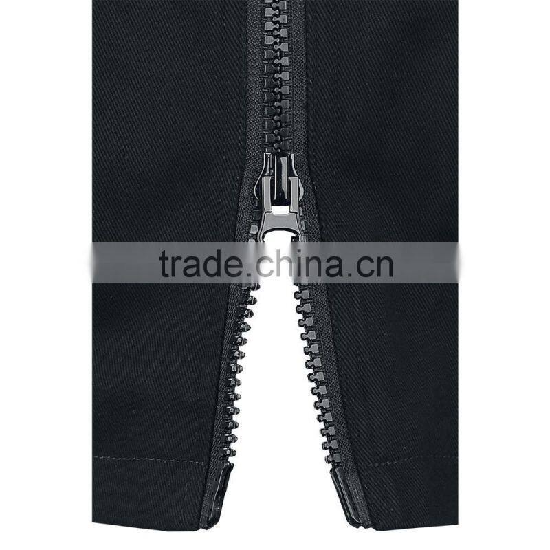 GOTHIC STYLE MENS RIDER JACKET COTTON BLACK COLOR