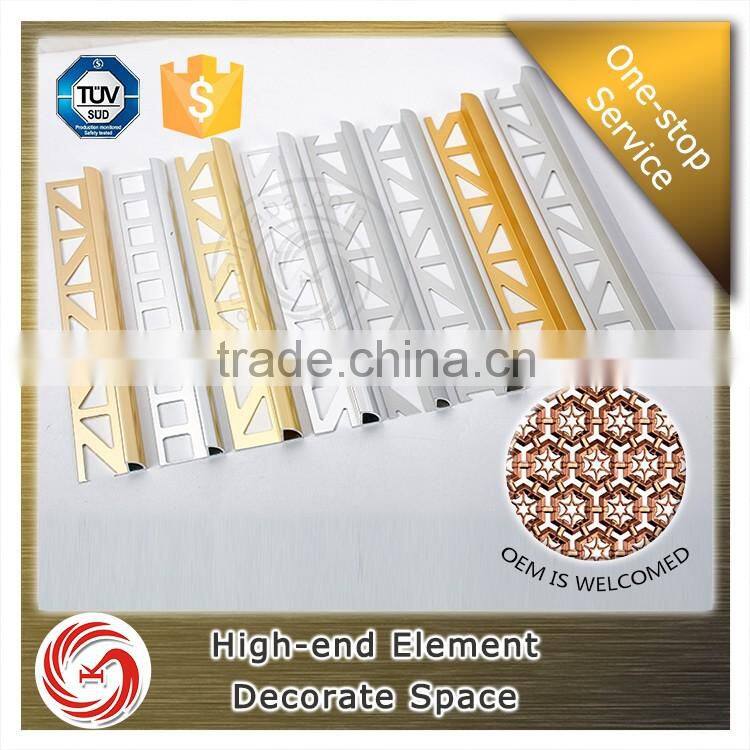KSL hot promotion aluminum ceramic corner edge tile trim