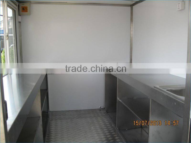 factory price. snack customized mobile fast food truck