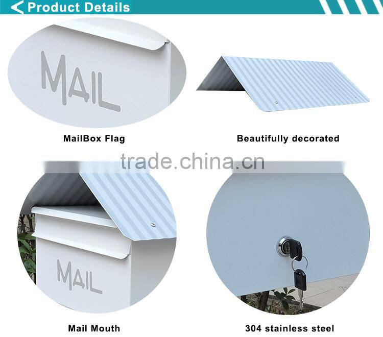 Foshan Chengfeng Latest Design Cast Galvanized Outdoor Garden Mailbox
