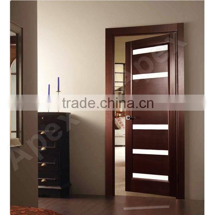 Wood louver door closet doors