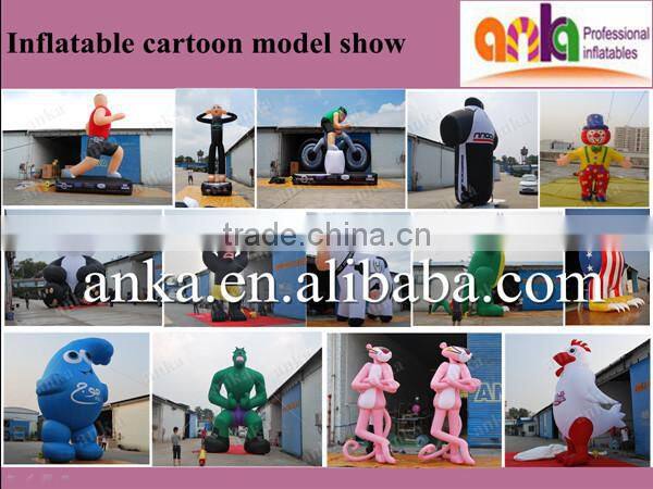 Promotional model cartoon figure type giant inflatable gorilla