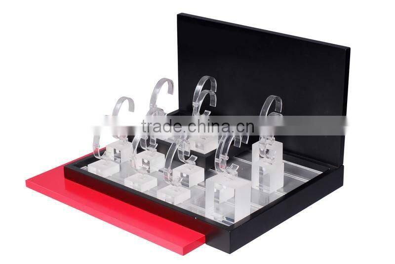 Acrylic watch stands for mens and ladies sizes