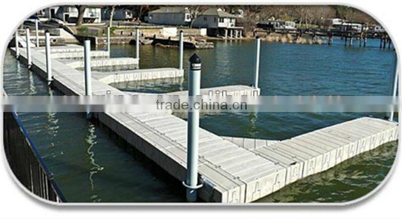Good quality white Pontoon modular Floating platform