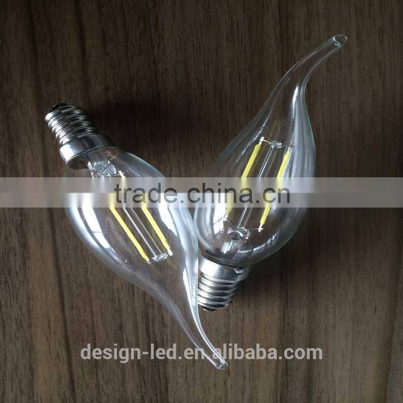 China Products Low E14 LED Candle Bulb Indoor RoHS CE Best Selling 1W