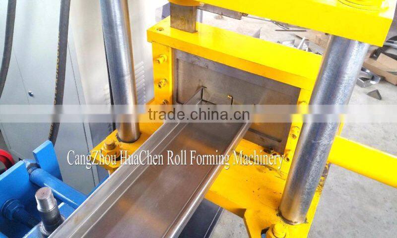 Hydraulic cutting Steel Profile Channel Metal C Purlin Roll Forming Machine