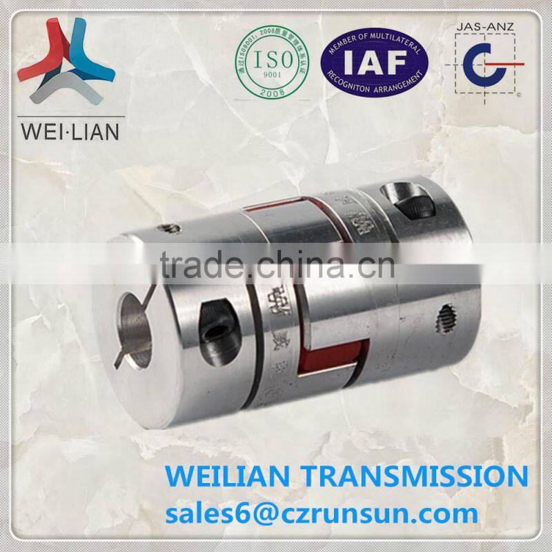 MX series flexible jaw zero backlash servo shaft couplings China supplier