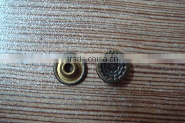 9mm antique rivet for men's jeans garment accessories