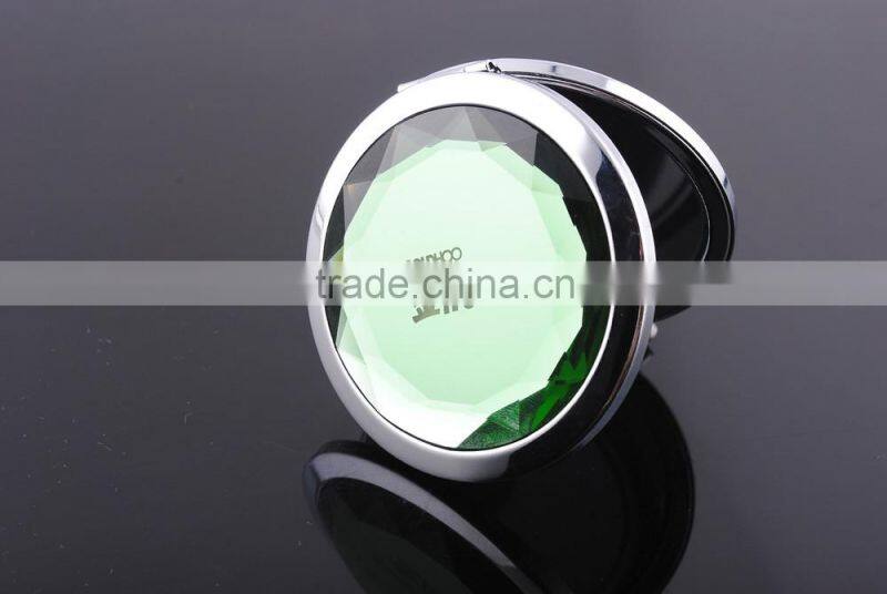 The small metal hand held mirrors wholesale small metal pocket mirror