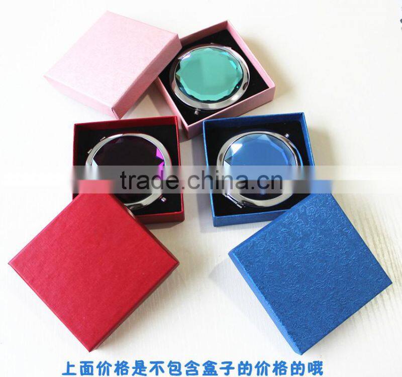 The small metal hand held mirrors wholesale small metal pocket mirror
