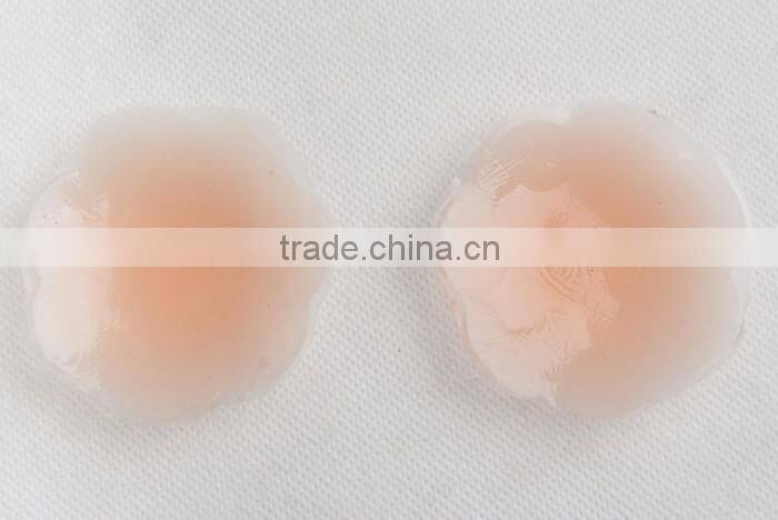 Customized Cheap Nude Silicone Gel Bridal Thin Nipple Cover