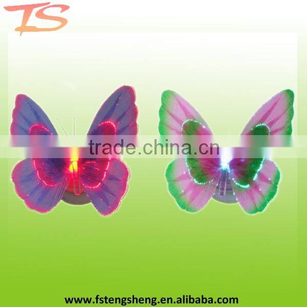 Color Changing LED Fiber Optic Mini Butterfly Light