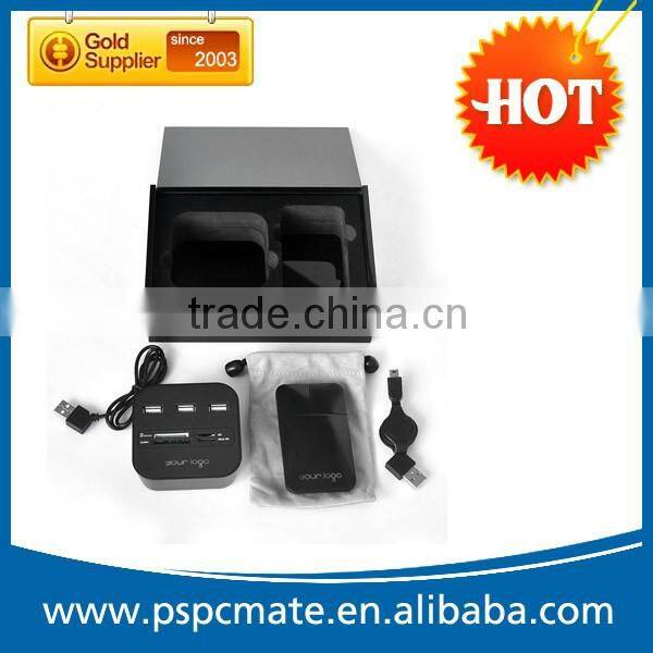 VIP Promotional Gifts USB Power Bank Charger High-end Bluetooth Mini Speaker and Headphone