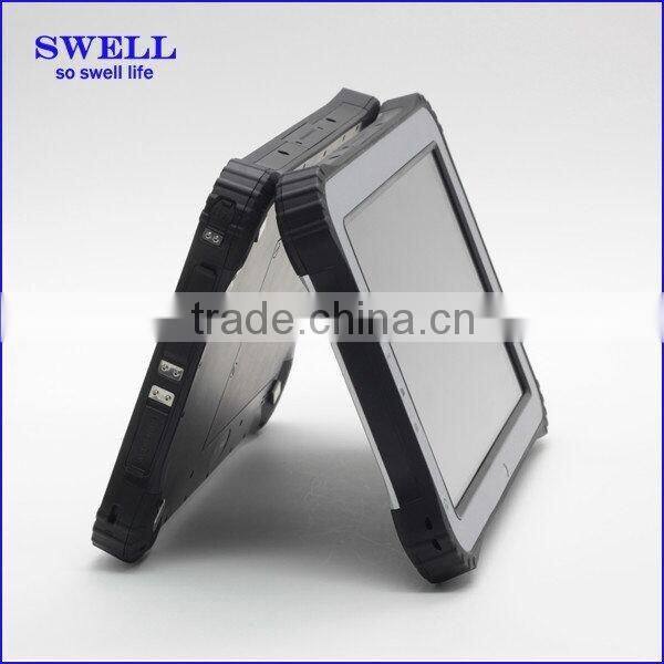 10inch IPS 3G rugged tablet NFC/Fingerprint/Docking/Scanner winds Android two OS tablet pc