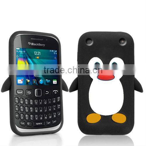 PENGUIN SILICONE SKIN Mobile Phone Case COVER FOR BLACKBERRY CURVE 9320