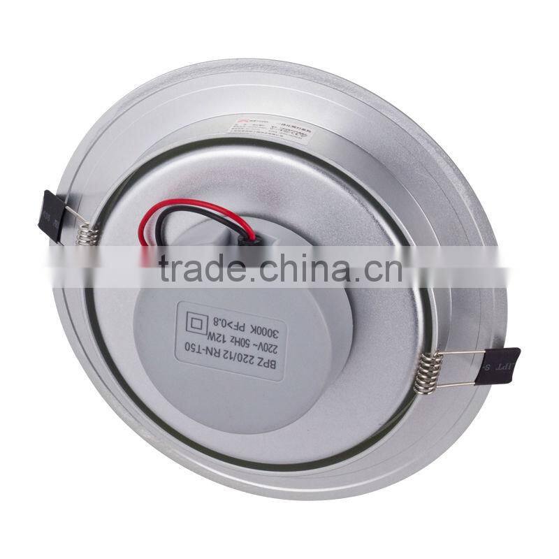 HUGEWIN HTD725 12w cob led downlight size 150MM for house decoration