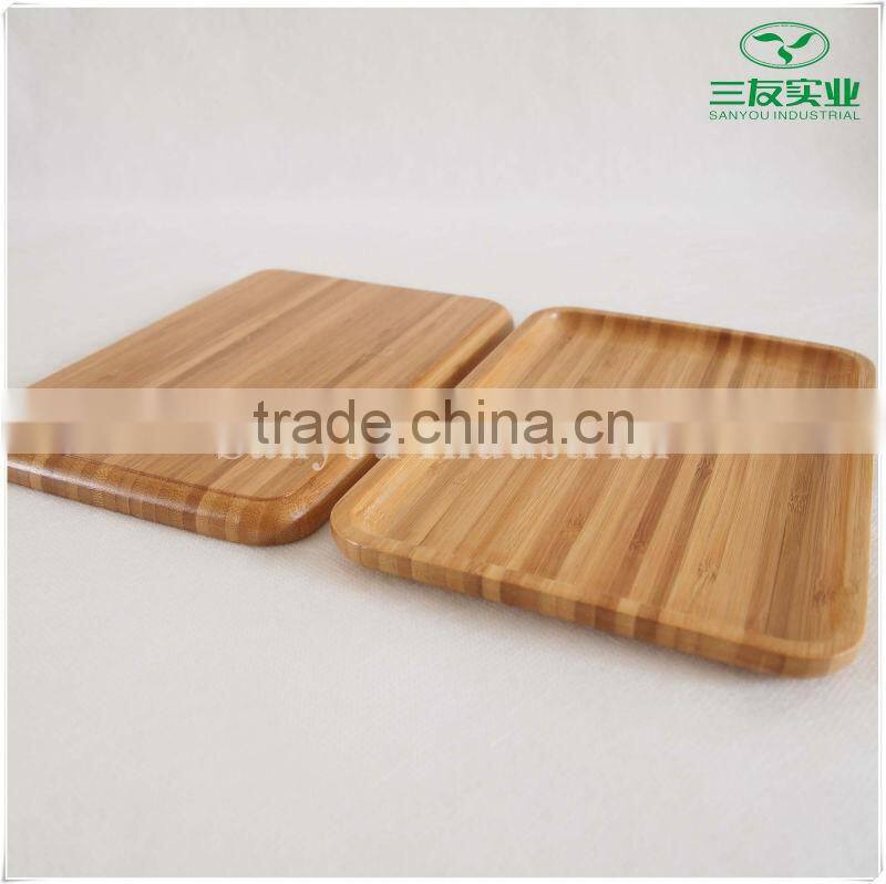 High quality Natural Bamboo Food Serving Tray OEM in Nanchang