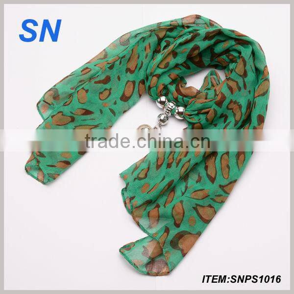 Multi color hand made rainbow color cross pendant jewelry scarf