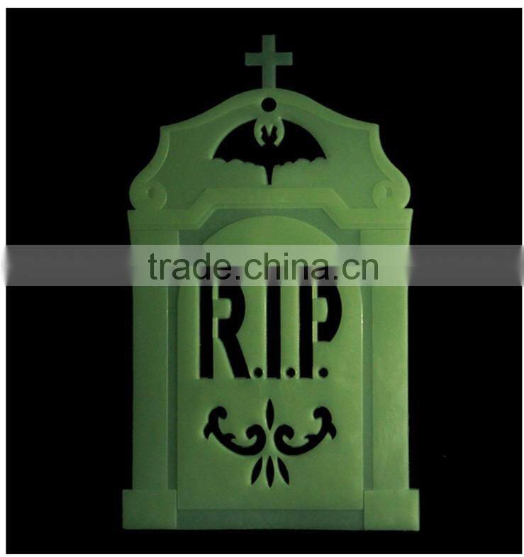 Plastic Halloween glow in the dark sticker