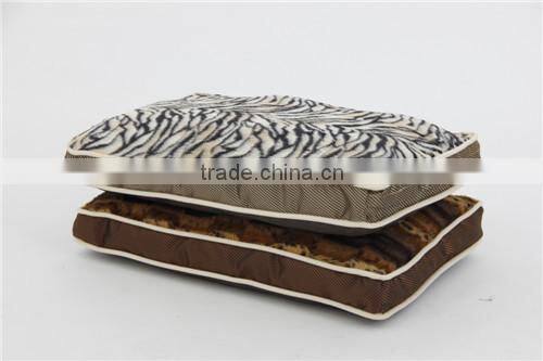 Wild Animal Pattern Plush for Indoor &Outdoor use Pet bed