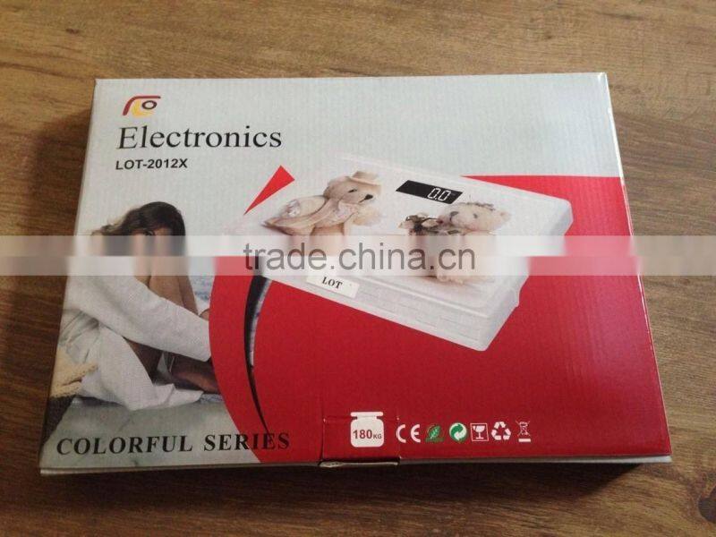 Electronic waterproof body scale LOT-2012X-12