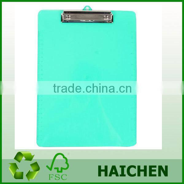 Recycled Plastic Clipboard with 1-Inch Capacity, Pink, Letter/A4 Size