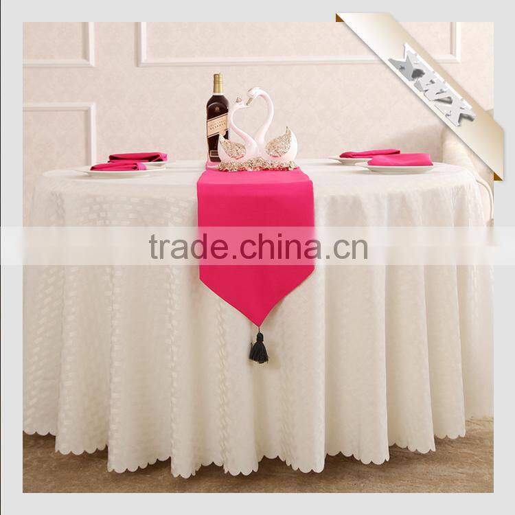 TC-12 Factory Hot Sale Luxurious Wedding Table Cloth Made in China