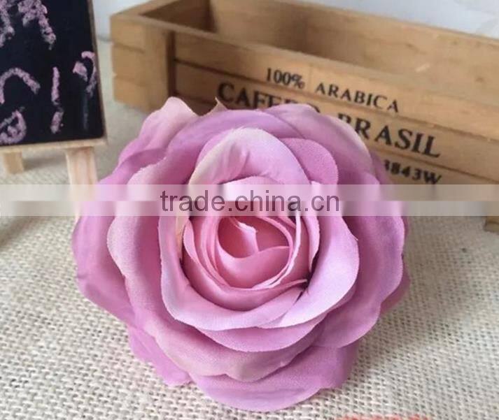 China Cheap Custom Wedding Artificial rose Flower,Fabric Flower For Wedding Decoration