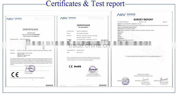 personalized plastic cosmetic hand mirror & makeup handheld mirror