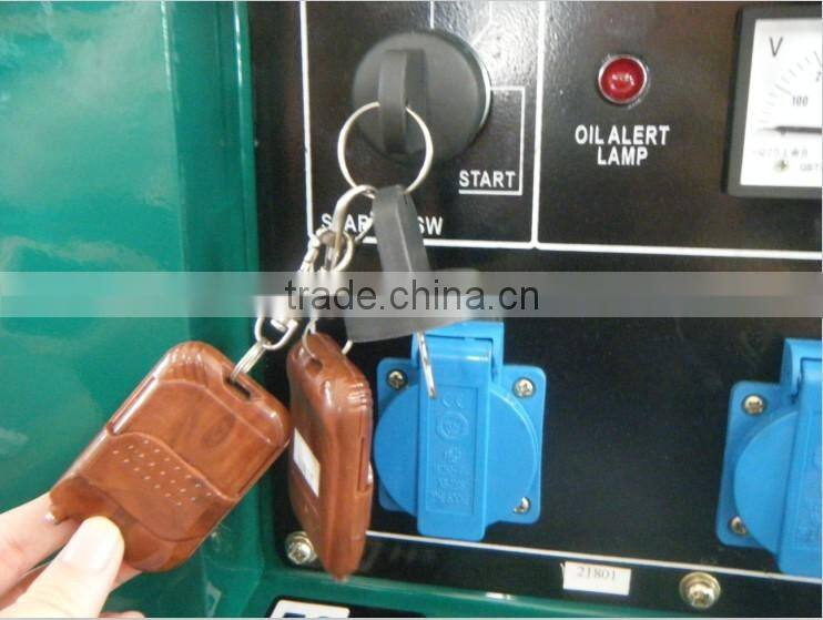 9kva single phase diesel generator with wheels