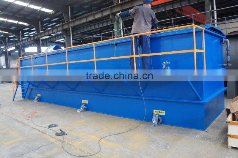 Container type sewage disposal equipment