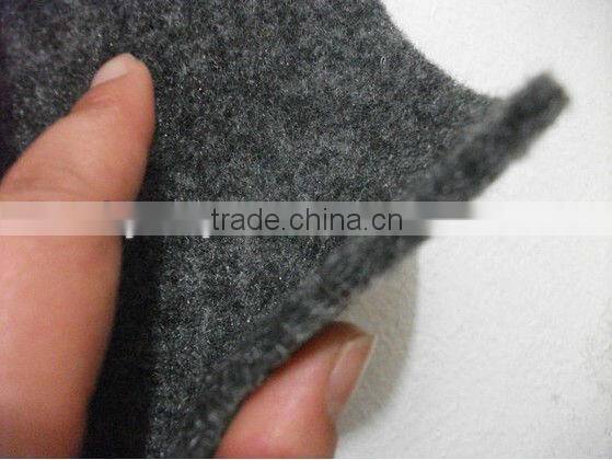 2013 Needle Punched Polyester Plain Brushed Shaggy Carpet