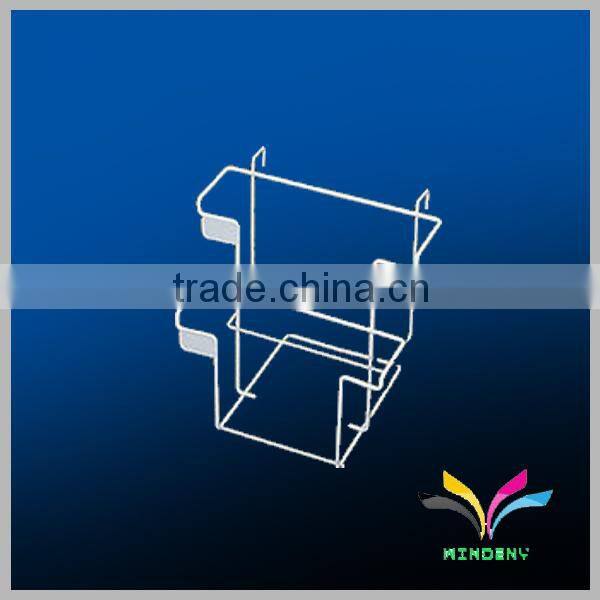 Functional counter top officemetal wire file holder