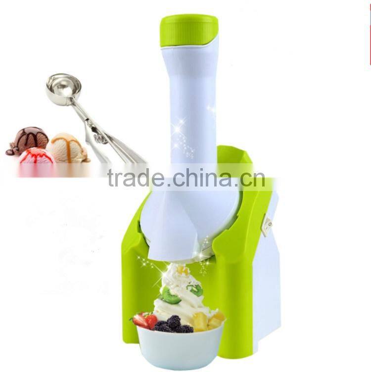 New way for friute eating self cooling home made ice cream maker