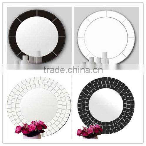 cheap decorative mosaic framed wall mirror Made in China