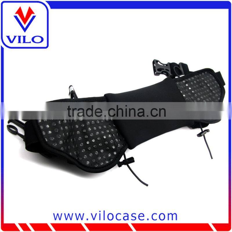 factory wholesales Running Belt Fitness Cell Case Workout Belt Riding Elastic Waist sports Bag with water bottle holders