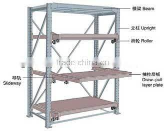 Drawer mould steel storage rack