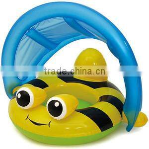 pvc baby boat/inflatable baby cartoon boat/pvc cartoon boat