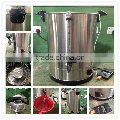 Coffee Boiler Coffee Percolator Coffee Urn 16 Liters 1200W With CE CB Certificate