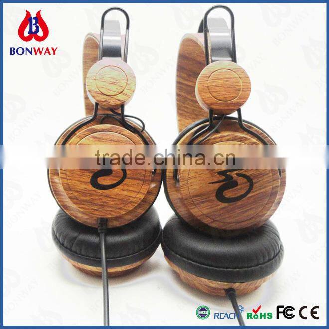 Chinese Wood headphone supplier