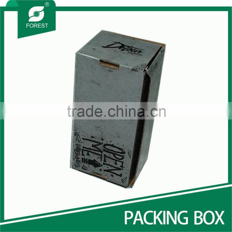 CUSTOM PRINTING PACKING BOX FOR GLASS BOTTLE