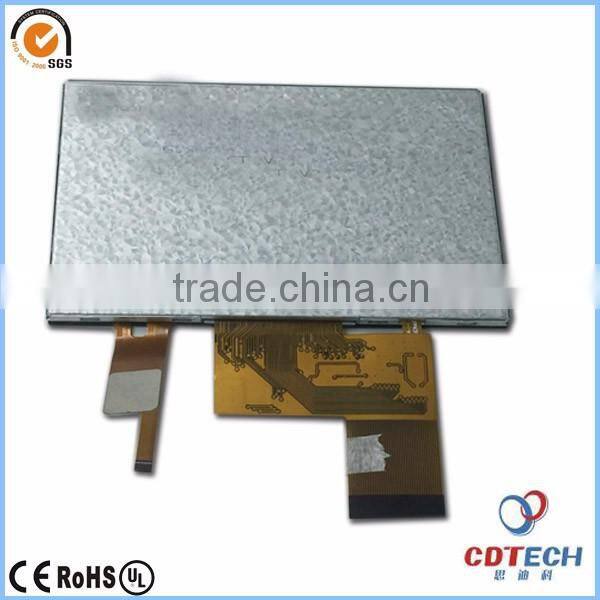 4.3 inch LCD display with touch panel 480x272 touch screen with capacitive touch panel S043WQ07H-CT7