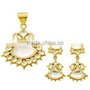 Indian Fashion Kundan Pendant Sets