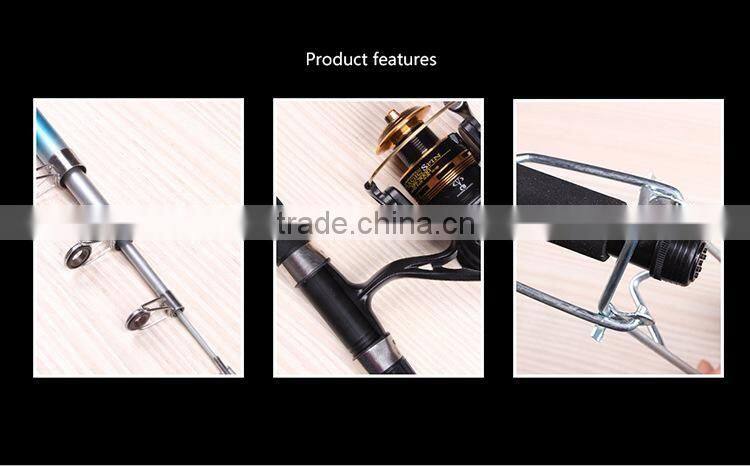 Superhard 99% Carbon 2.1 M-3.6 M Portable Telescopic Fishing Rod