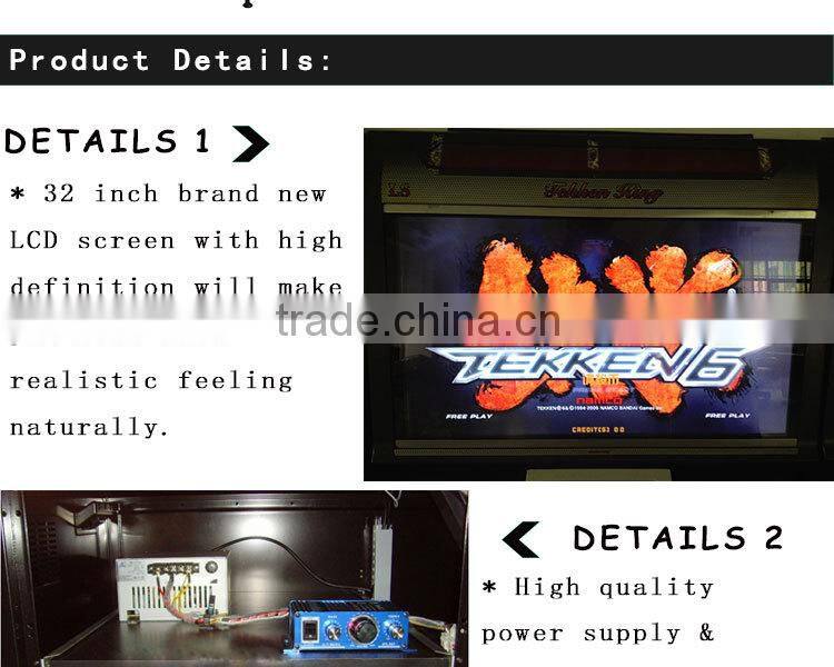 32''Tekken6 Arcade Machine Namco Arcade Fighting Games